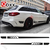 Edition 1 Style Side Stripe Skirt Sill Sticker for Mercedes Benz S205 C Class W205 Estate C180 C200 