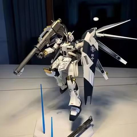 HG 1/144 Hi-ν RX-93-ν2 Hi Nu GPB Color Scheme Assemble The Model Action Figures Children'S Toys Deco