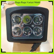 6-point led spotlight, 6-point car light, Ruparupa_variation