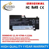 00HW040 11.4V 47Wh 4.12Ah 00HW041 Genuine Original Laptop Battery For Lenovo S5 E560P Series Noteboo
