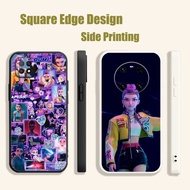 Casing For OPPO Reno6 Reno 7 7z 5K A16E A16K A94 Rumi KPop Demon Hunters Huntrix ATL02 Phone Case Sq