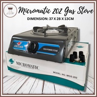 MICROMATIC 202 SINGLE BURNER GAS STOVE / GAS STOVE / SINGLE BURNER / MICROMATIC GAS STOVE