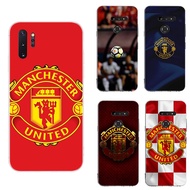 Huawei Nova 2i 3i 5t P20 P30 Lite Pro Y6 2019 2018 Y6P Y7A Casing YN76 Manchester Football United FC logo Soft Transparent Phone Case