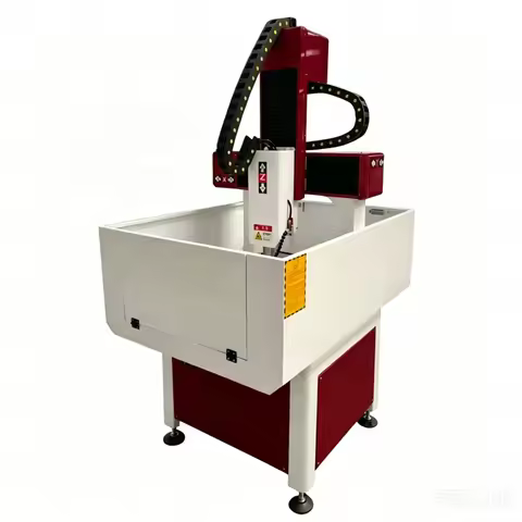 FM4040 Steel Iron Aluminum Metal Engraving Cutting Machinery Metal Iron Engraving 4040 6060 Mini CNC