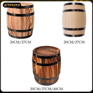 [qjypno49] Oak Wine Barrel Large Capacity Vintage Port Keg Aging Wood Wine Barrel,Wine
