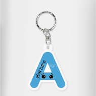 GANTUNGAN Printing KEYCHAIN/Initial KEYCHAIN/Initial KEYCHAIN/Initial KEYCHAIN/Name PRINTING KEYCHAI