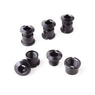 5pcs Stone Bike Chainring Bolts Cr-mo Steel 7.6mm 8.5mm 10.5mm BMX Road Fixed Gear Chainwheel Screws