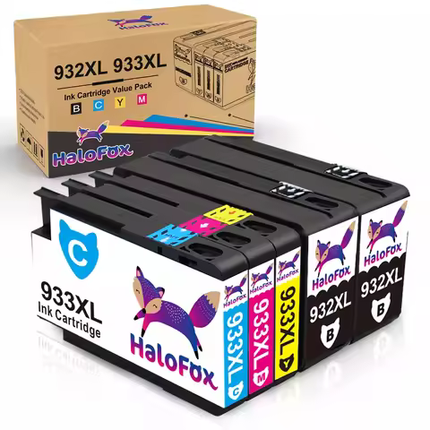 5PK 932 XL 933 XL Ink Cartridges For HP OfficeJet 6100 6600 7612 7100 6700 7110