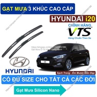 3-Segment Wipers/Clean Internal Wipers for Hyundai i20/ Hyundai i20/Hyundai i20 Windshield Wipersbag