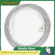 Lhome Deep Well Steel Rope  Wire Accurate 70m Range Non Fading with Metal Pieces for Farmland Measurement