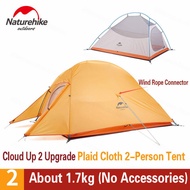 Naturehike Cloud Upอัพเกรดเต็นท์ตั้งแคมป์สำหรับ 1-3 คนเบามากเต็นท์เดินป่ากลางแจ้งกันน้ำเต็นท์สองชั้น