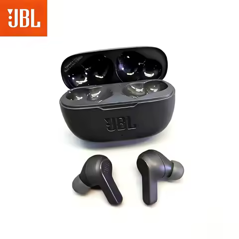 JBL Wave 200 True Wireless Bluetooth Earphones Stereo Earbuds Bass Sound Headphones Headset W200 Wir