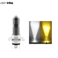 iriisy Universal 9V-80V 2000LM Dual Color Headlight Bulbs BA20D H4 H4Mini LED Motorcycle Hight BA20D