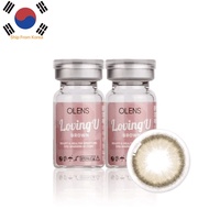 Olens Loving U Brown-  1 piece in 1 bottle （cycle 3-6 months）, contact lens,  korean  lens, lens