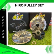 HIRC PULLEY SET FOR NMAX/AEROX/M3/GRAVIS/GEAR/FAZZIO/MSI/MIO/CLICK/BEAT FI/PCX160