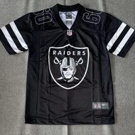 NFL Raiders Black Big Logo Jersey Latest Jersey