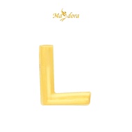 MASDORA 916 Gold Beads Bead Emas Alphabet 3D - Alphabet L (EMAS 916/22K)
