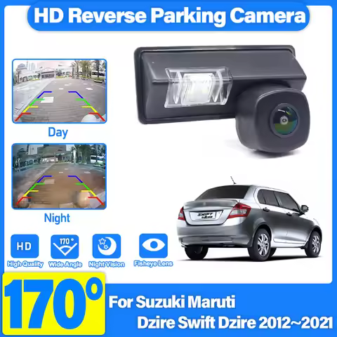 Rear View Camera For Suzuki Maruti Dzire Swift Dzire 2012~2018 2019 2021 CCD HD Night Vision Reverse