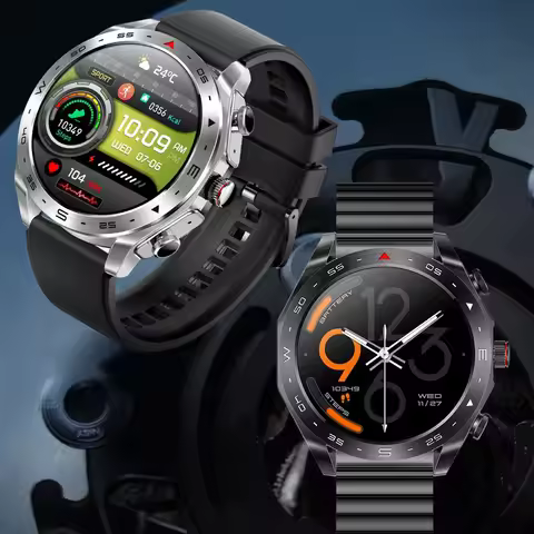 T95 Smartwatch TWS 2-in-1 Bluetooth Headset 1.52''AMOED Round Screen Bluetooth Talk Sport Health Det