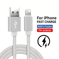 USB Charge Cable For iPhone 11 12 mini 13 14 Pro Max X XR XS Max 6 6S 7 8 Plus SE Fast Charging Cabl