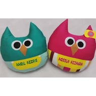 Bantal Owl & Sulam Nama