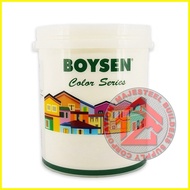 ❧ ◿ ✤ Boysen Permacoat Flat Latex Paint - 4LITERS  For Concrete &amp; Stone Surfaces   (MAJESTEEL)