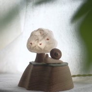 山頂上的樹 l 木質 夜燈