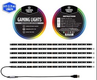 KontrolFreek Gaming Lights USB-Powered LED KIT 燈條 9FT｜2.75M