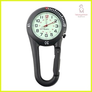 ♞Clip On Sports Carabiner FOB Watch for Nurses Hiking Mountaineering Backpack