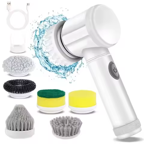 Electric Shower Scrubber - Spin Scrubber Bathroom for Cleaning Tub, Floor, Tile, Window, Sink Kitche