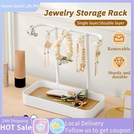 Jewelry Display Rack Wall Earring Holder Rack Display Jewellery Storage Closet Organiser Rack