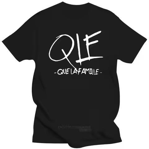 Men T Shirt Personnalise Chanteur Qlf Que La Famille Chanson Musique N007 Women Graphic T Shirts Val