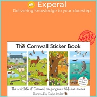 The Cornwall Sticker Book - The Wildlife of Cornwall in gorgeous fold-out sce by Evelyn Sinclair (UK