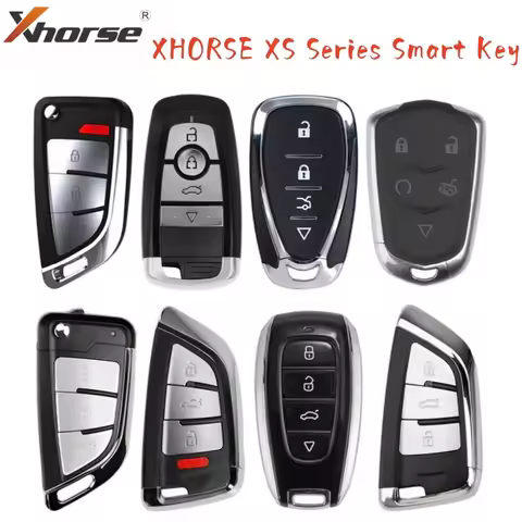 XHORSE XS Series Smart Key XSKFF0EN/XSKFF1EN/XSSBR0EN/XSCD01EN/XSDFX2EN/XSFO02EN/XSDFX1EN/XSCL01EN E