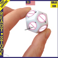 [READY STOCK] 2.5cm/1.0" Sexy Game 12 Sides Sex Position Gambling Couples Party Love Erotic Dice