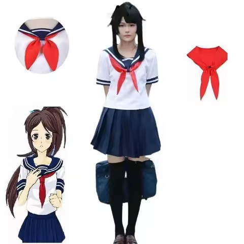 Ayano Aishi Cosplay Game Yandere Simulator Ayano Aishi Cosplay Costume Game Anime Girl JK Uniform Ou