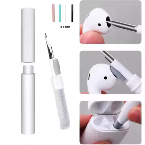 Bluetooth Earphones Cleaning Tool for Airpods Pro 3 2 1 Durable Earbuds Case Cleaner Kit Clean Brush
