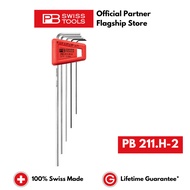 5pcs Set PB Swiss Tools Long Hexagon Allen Key L-wrenches PB 211.H-2