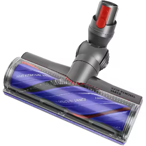 Anti-Tangle Brush Head for Dyson Digital Slim (SV18),V10Slim,V12Detect Slim–Compatible with Hard Flo