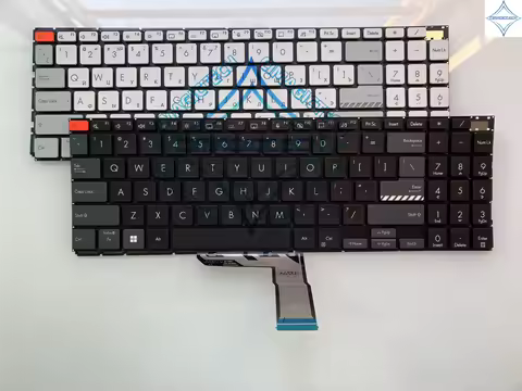 New US AR UA RU Ukrainian Russian Arabic Backlit For ASUS Vivobook Pro 16 16X M7600 M7600Q X7600 X76