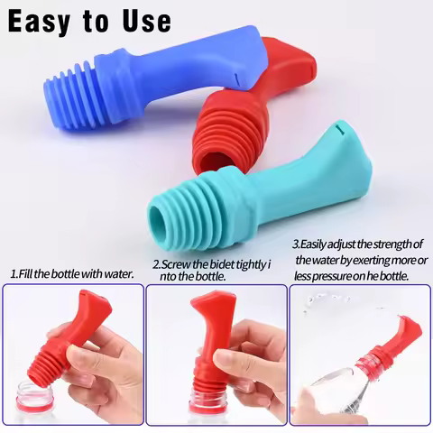 Portable Travel Bidet Cleaner Hygiene Wash Nozzle Manual Press Cleaning Tools Baby Anus Personal Hyg