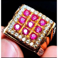 MATA Pink TOPAZ 9 EYES GEMS