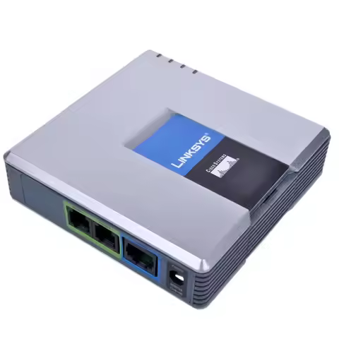 Brand New Linksys PAP2-NA PAP2T VoIP Gateway, SIP Protocol Supported