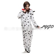 Dalmatian Snoopy 101 Dalmatian Animal Cartoon One-Piece Pajamas cosplay Men Women Home Show