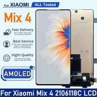 6.67" AMOLED For Xiaomi Mi Mix 4 LCD Display Touch Screen Digitizer Assembly For Mix4 Repair Parts R
