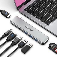 MacBook USB C Hub Multiport Adapter, 8 in 2 MacBook Docking Station with Dual HDMI, 92W Power Delive