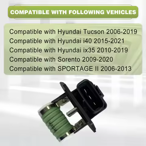 Car Heater Blower Fan Motor Resistor For Hyundai Tucson i40 ix35 Sorento SPORTAGE II 25385-1F000, 25