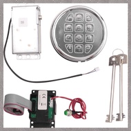 (VCBZ) Safe Lock Electronic Digital Safe Lock Replacement Solenoid with 2 Key