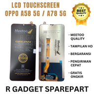 LCD OPPO A58 5G / A78 5G ORI OEM QUALITY LCD FULLSET OPPO A58 / OPPO A78 LCD TOUCHSCREEN