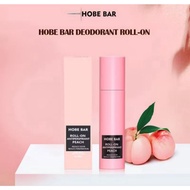 HOBE BAR ROLL-ON ANTI-PERSPIRANT DEODORANT PEACH BPOM